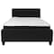 Flash Furniture Platform Bed Set, Tribeca, Full, Black HG-BM-22-GG - alternate 5